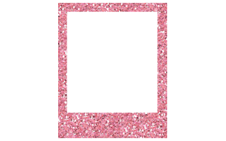 Glitter Frame PNG