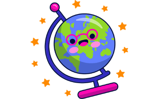 Globe Sticker PNG