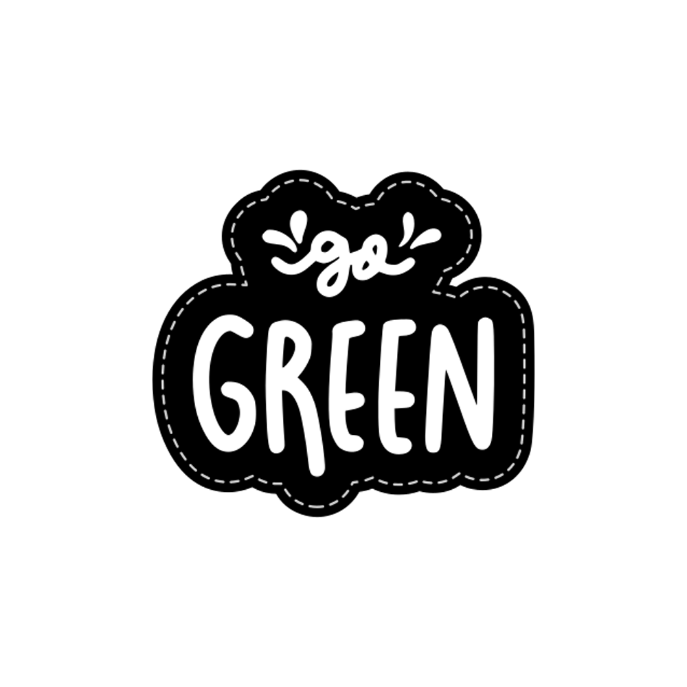 Go Green Free Sticker Transparent Picture
