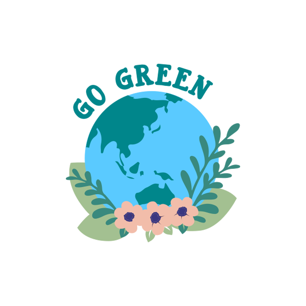 Go Green Free Sticker Transparent Clipart