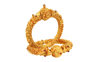 Gold Bangles PNG