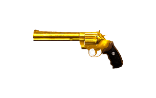 Golden Pistal PNG