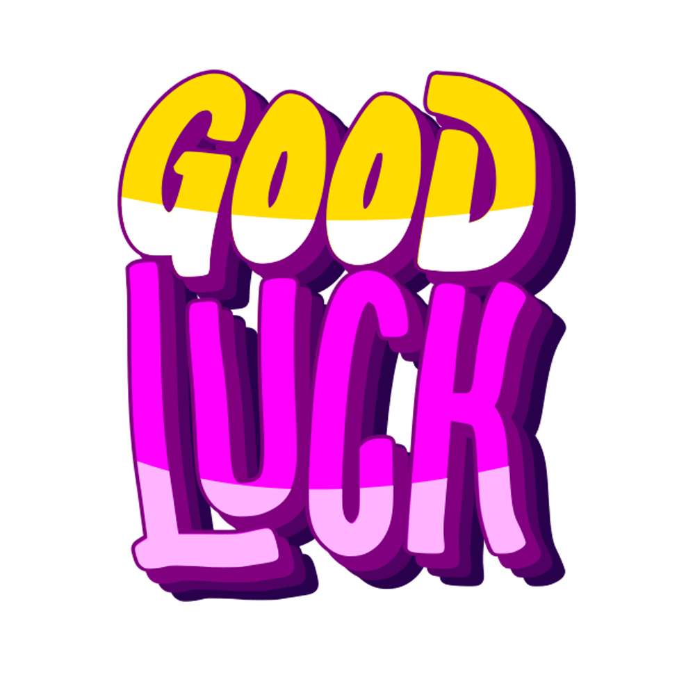 Good Luck Free Sticker Transparent Gallery