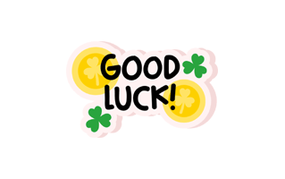 Good Luck Free Sticker PNG