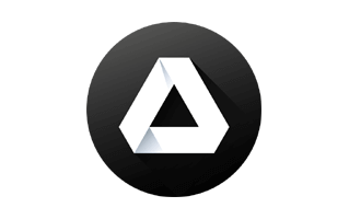 Google Drive Black PNG Image