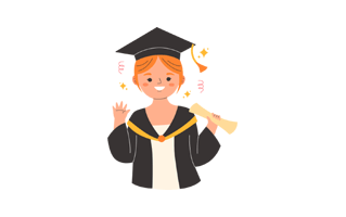 Graduation Free Sticker PNG