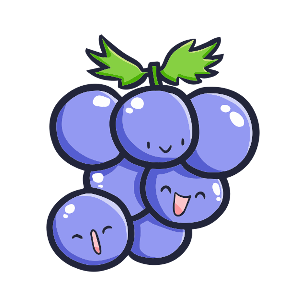 Grape Free Sticker Transparent Photo