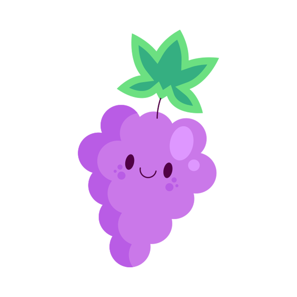 Grape Free Sticker Transparent Picture