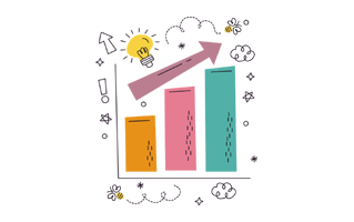 Graph Free Sticker PNG