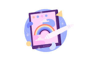 Graphic Tablet Sticker PNG