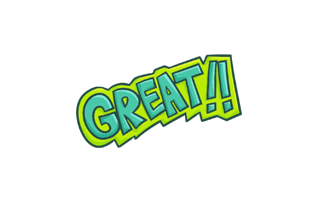 Great Sticker PNG