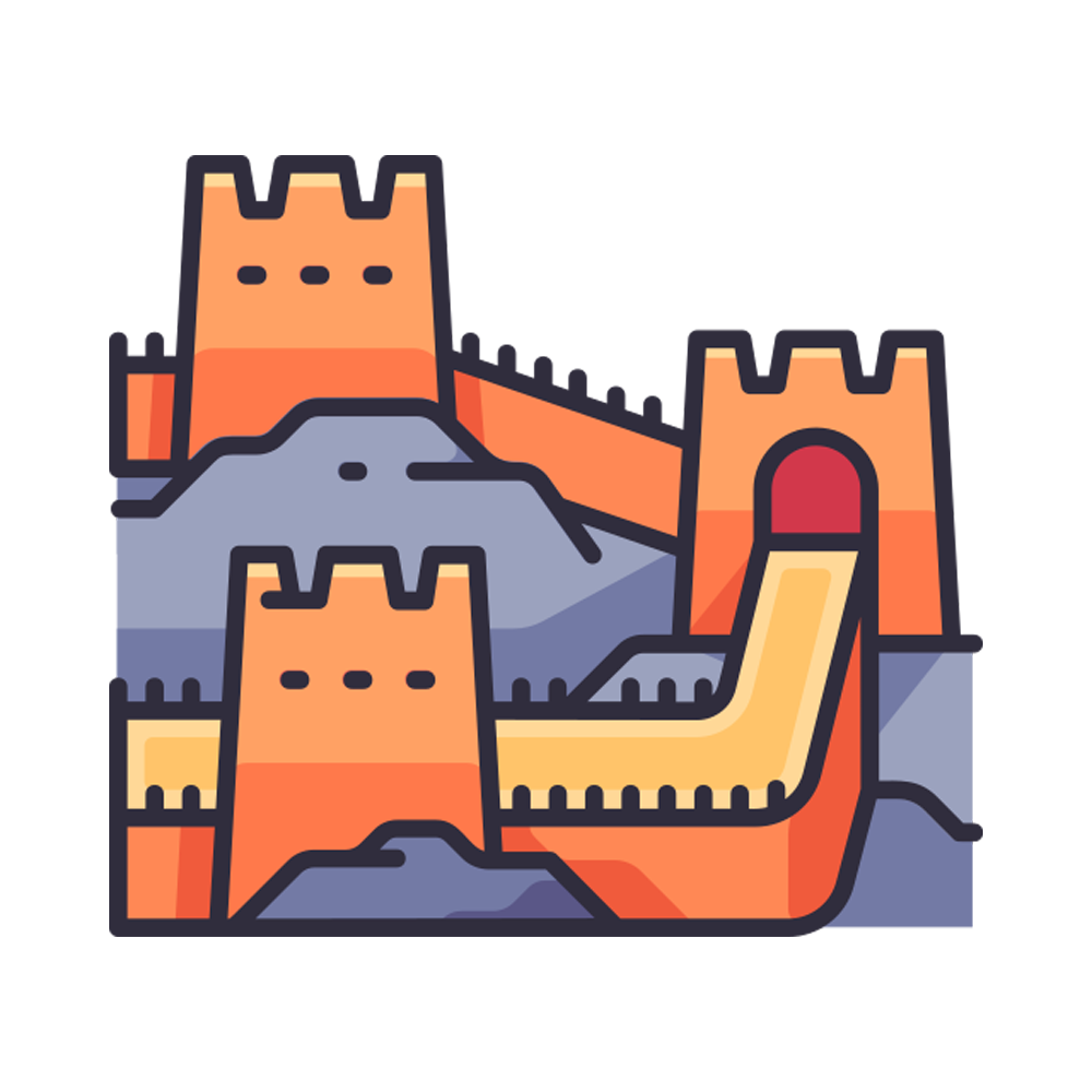 Great Wall Of China Free Sticker Transparent Photo