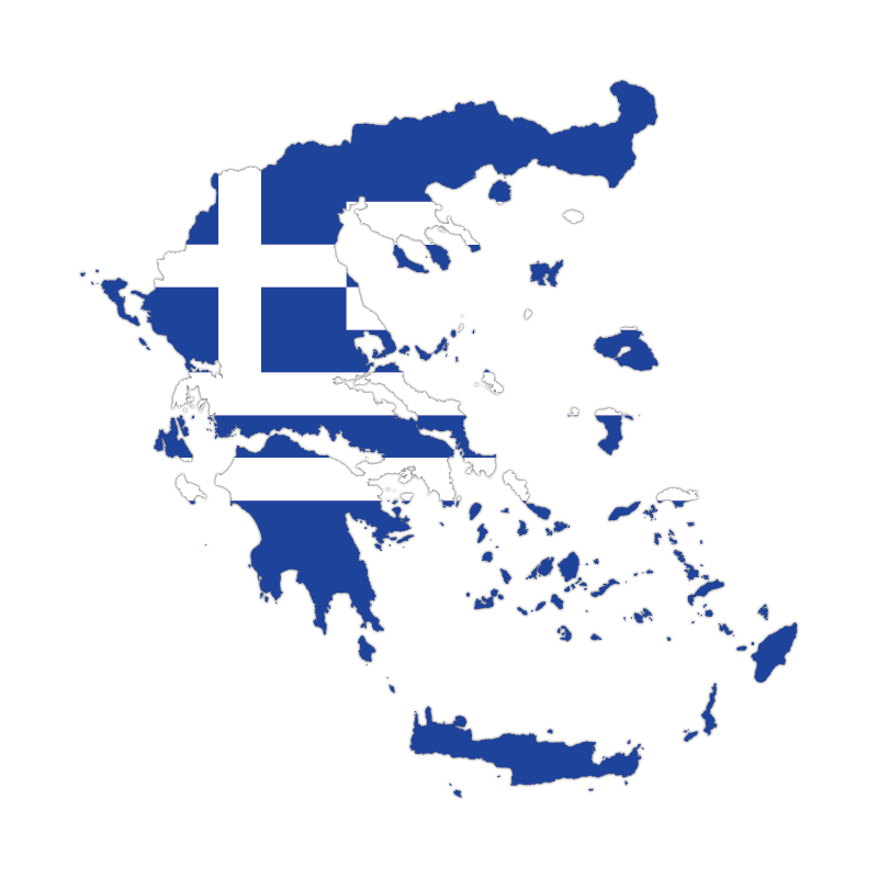 Greece Map Transparent Clipart
