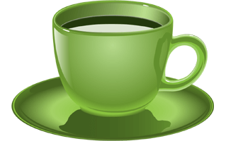 Green Cup PNG