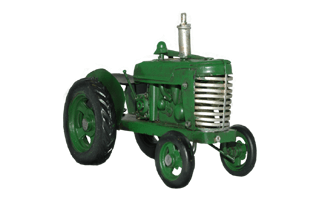 Green Tractor PNG