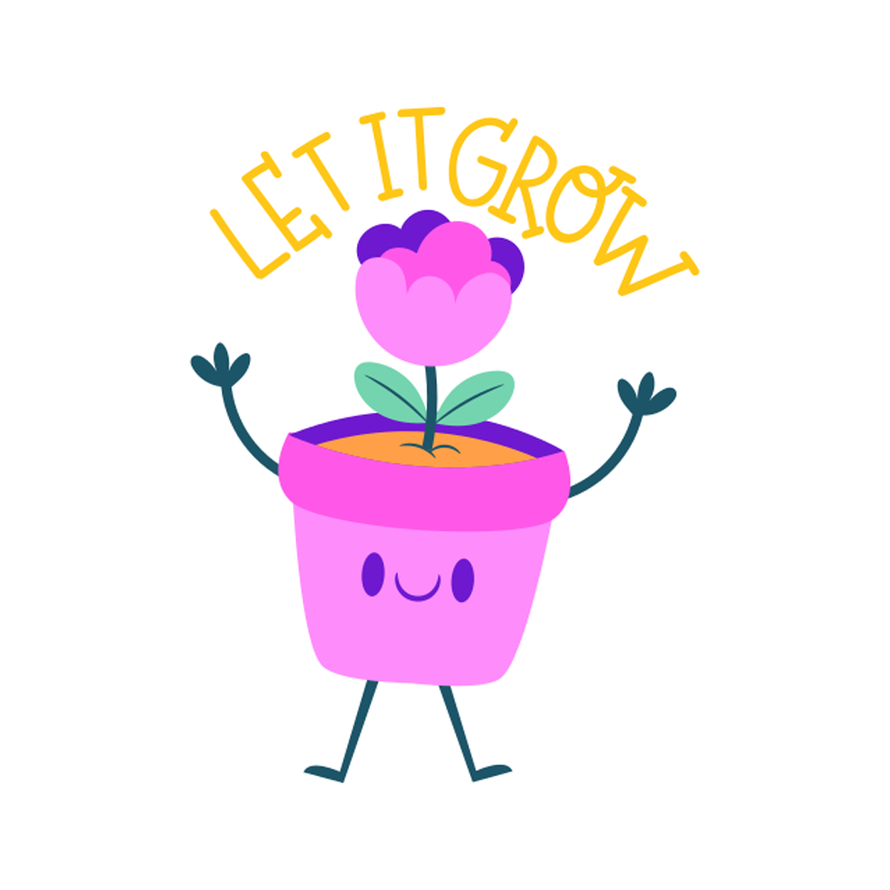 Growing Sticker Transparent Photo
