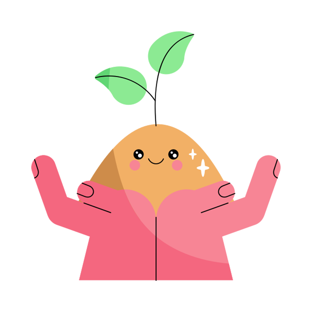 Growing Sticker Transparent Picture