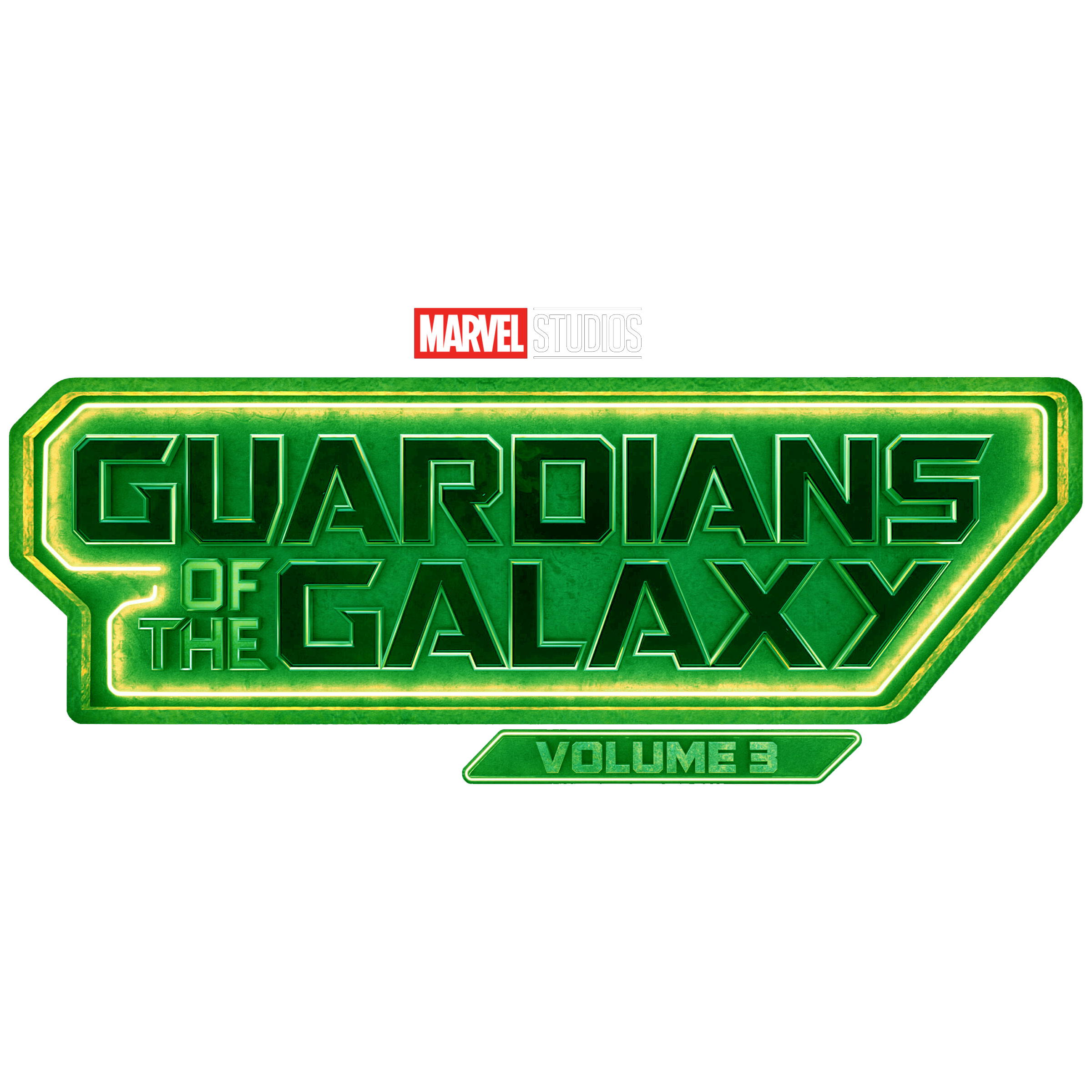 Guardians of the Galaxy Volume 3 Logo Transparent Clipart