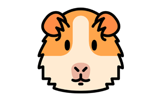 Guinea Pig Free Sticker PNG