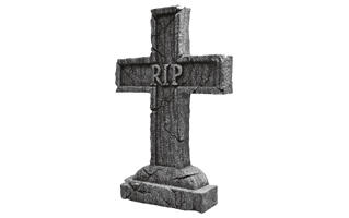 Halloween 3D Tombstone PNG