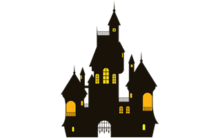 Halloween Castle PNG