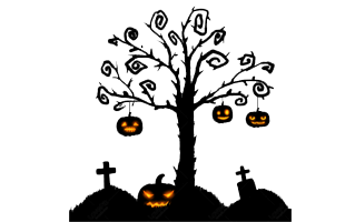 Halloween Cemetery PNG