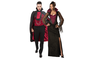 Halloween Couple Costume PNG