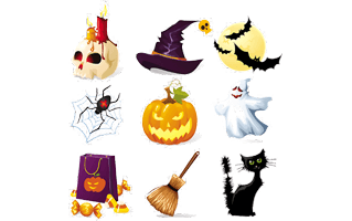 Halloween Elements PNG