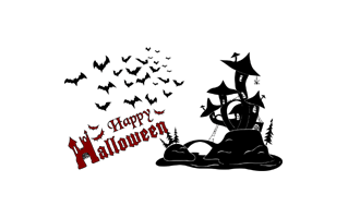 Halloween Font PNG