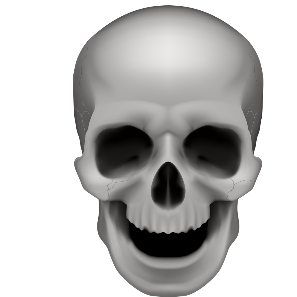 Halloween Human Skull Transparent Image