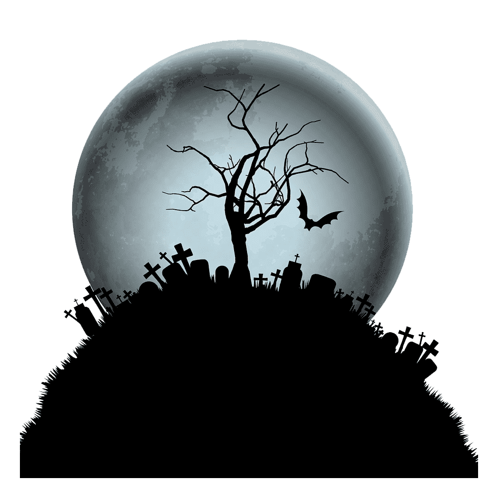 Halloween Moon Costume Transparent Photo