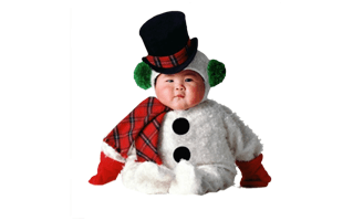 Halloween Newborn costume PNG