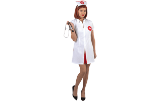 Halloween Nurse Costume PNG