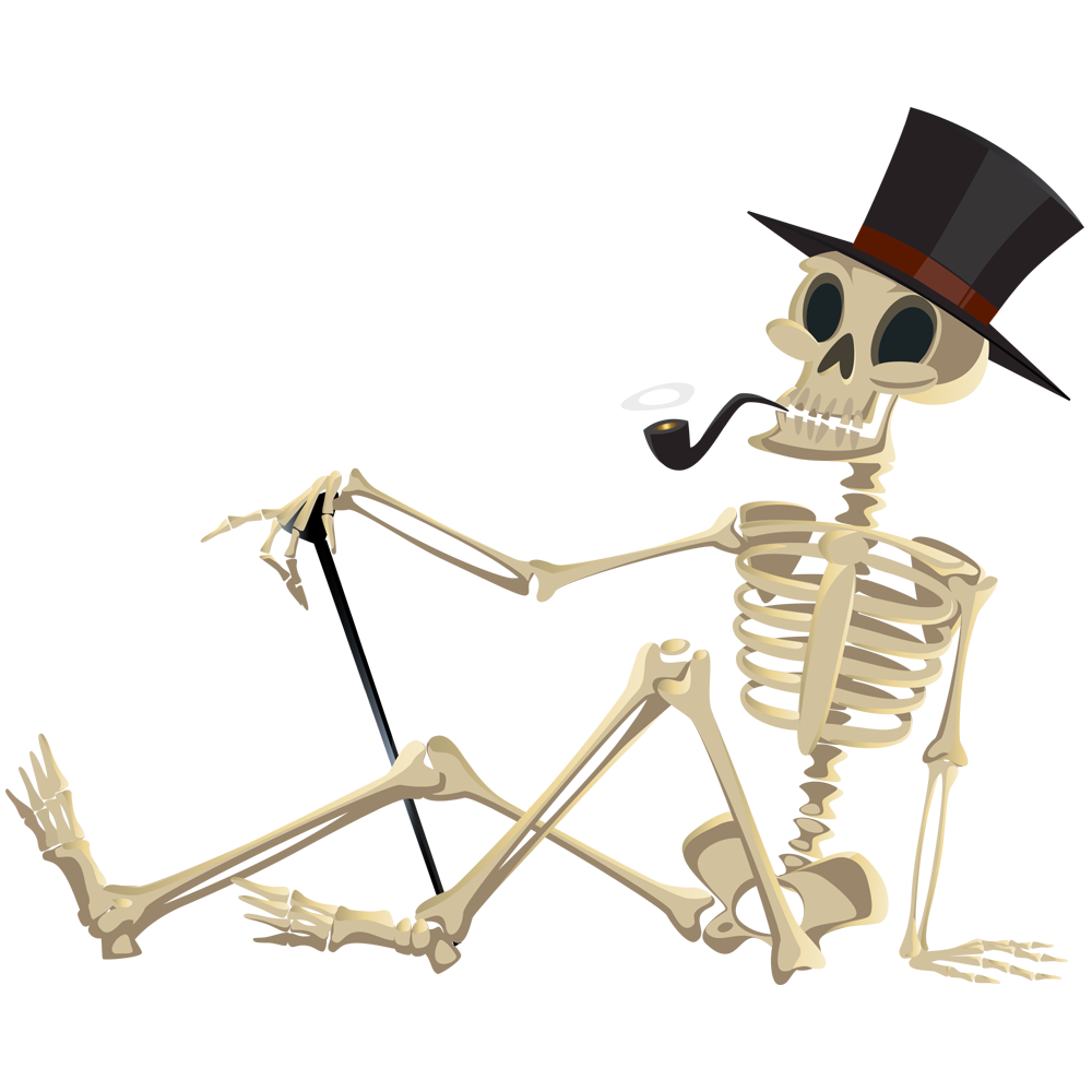 Halloween Skeleton Transparent Photo