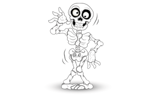 Halloween Skeleton PNG