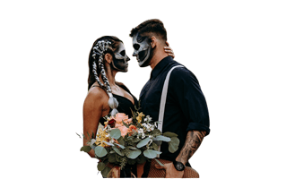 Halloween Wedding PNG