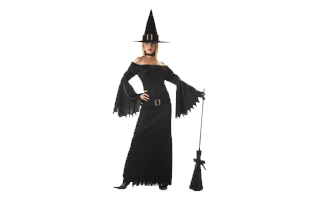 Halloween Witch Costume PNG