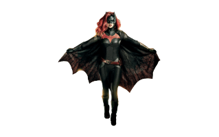 Halloween Woman Bat Costume PNG