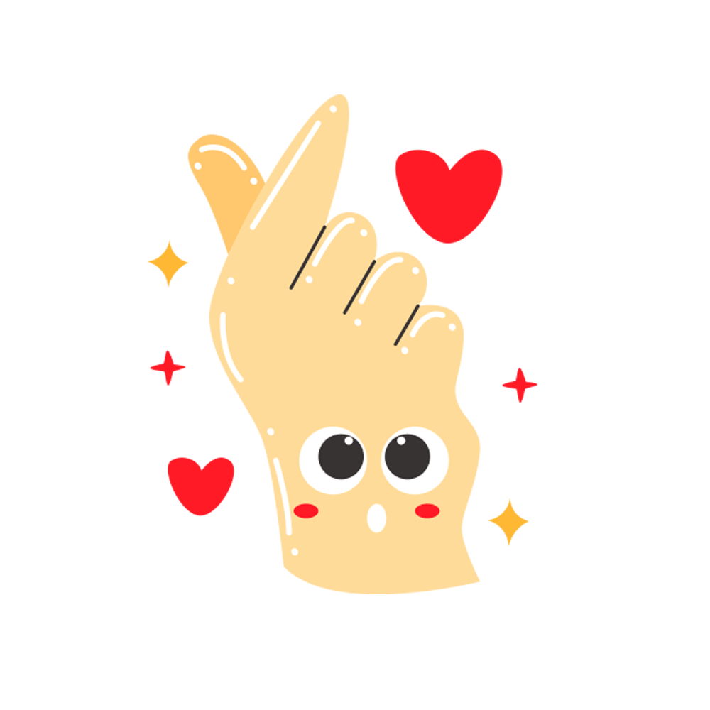 Hand Gesture Free Sticker Transparent Picture