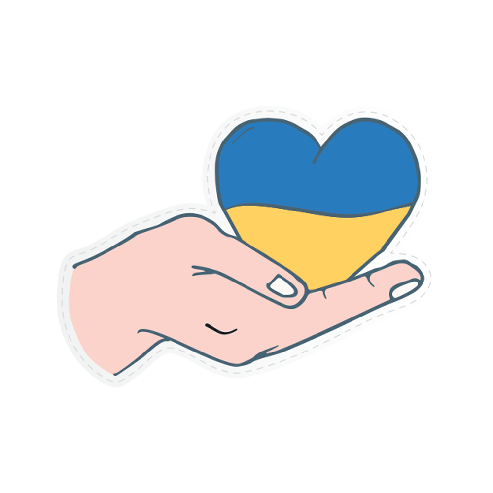 Hand Heart Sticker Transparent Gallery