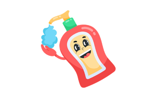 Hand Sanitizer Free Sticker PNG