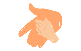 Hands Free Sticker PNG