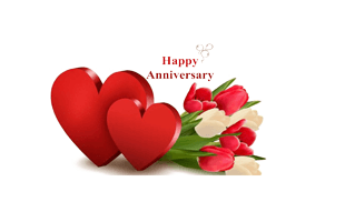 Happy Anniversary PNG
