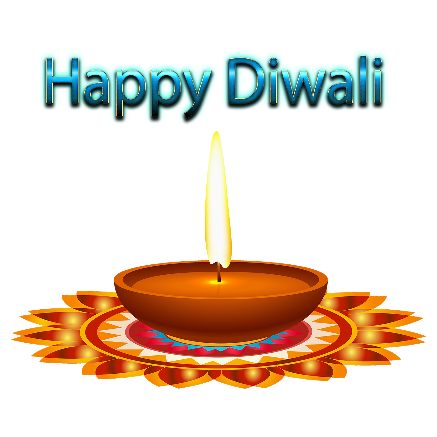 Happy Diwali Transparent Photo