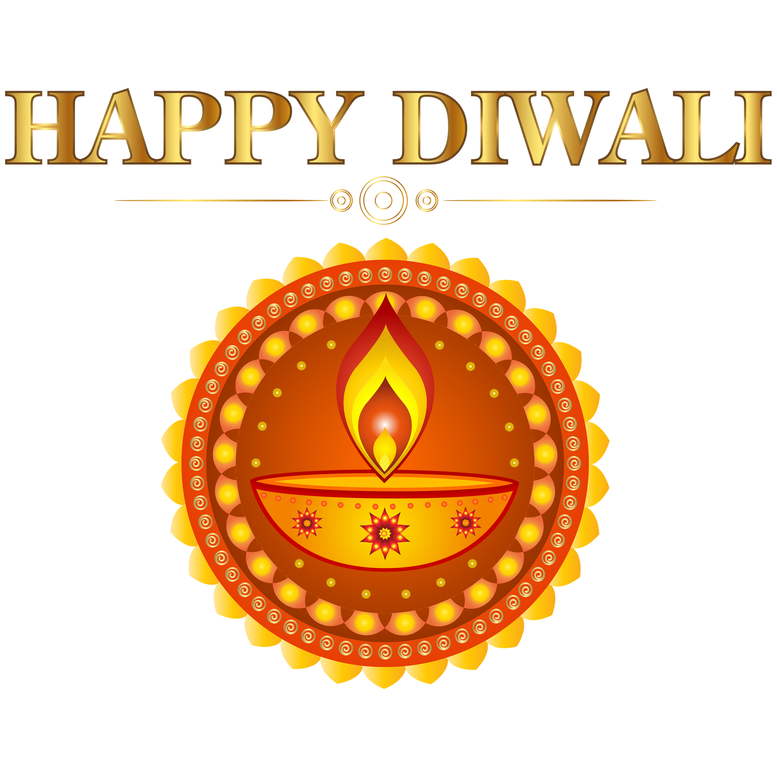 Happy Diwali Transparent Picture