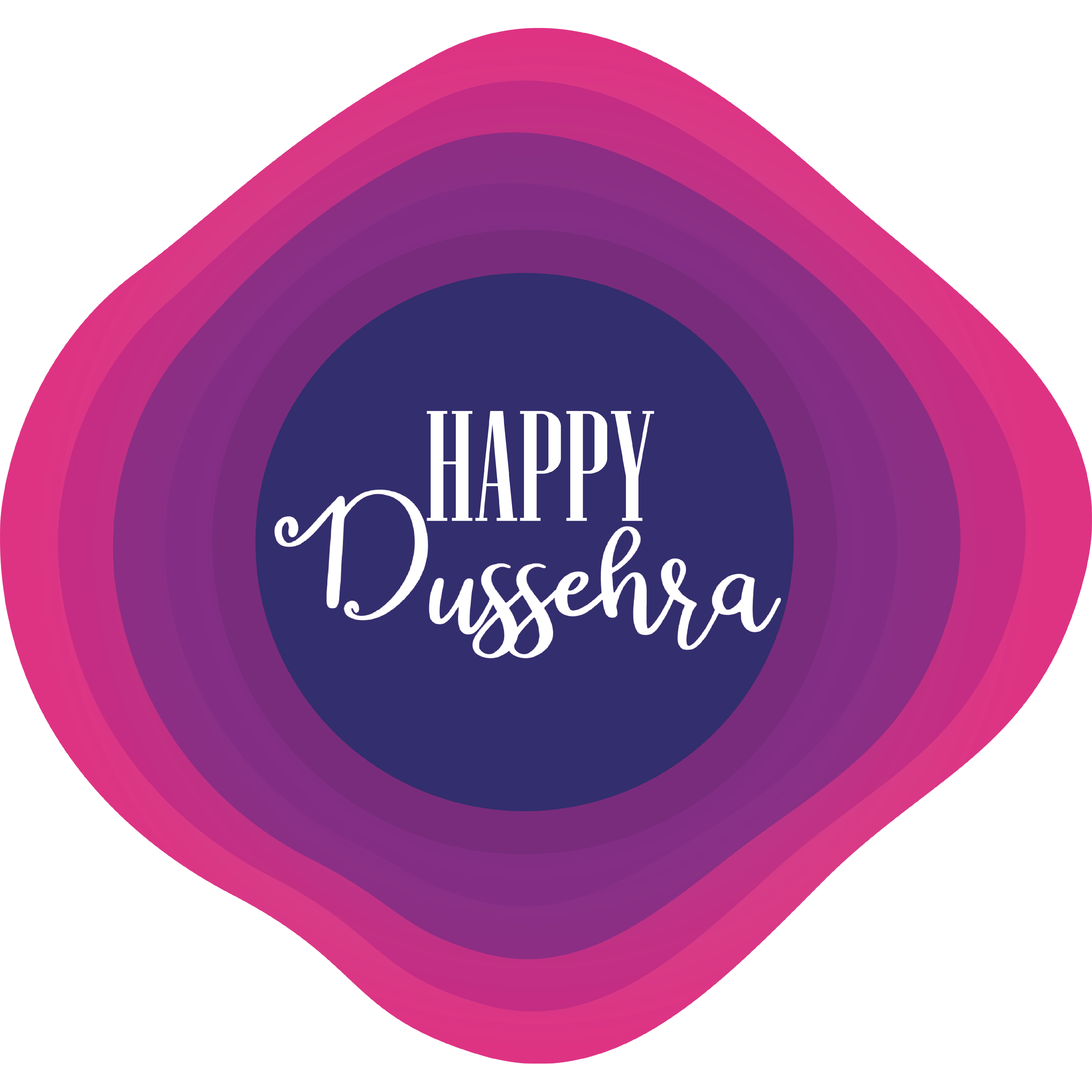 Happy Dussehra Transparent Clipart