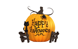 Happy Halloween Pumpkin PNG