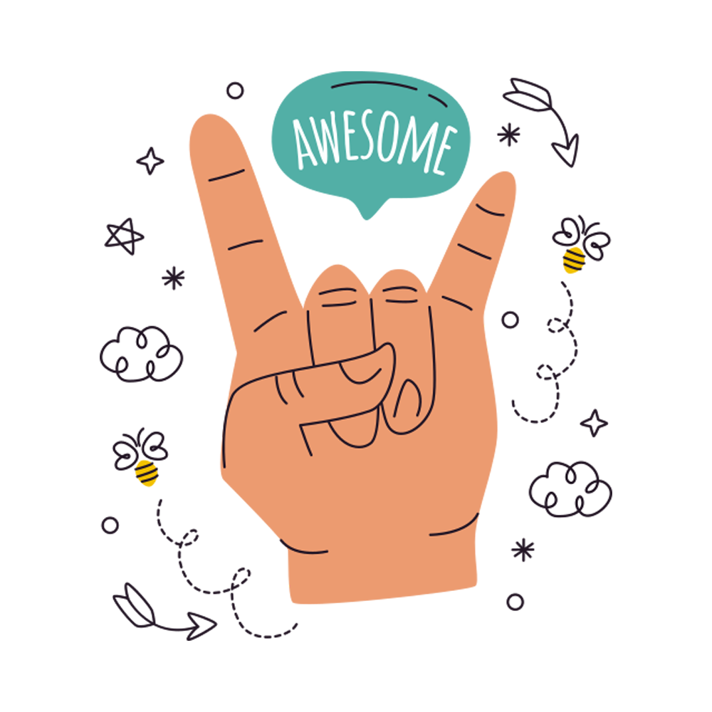 Hardcore Free Sticker Transparent Image