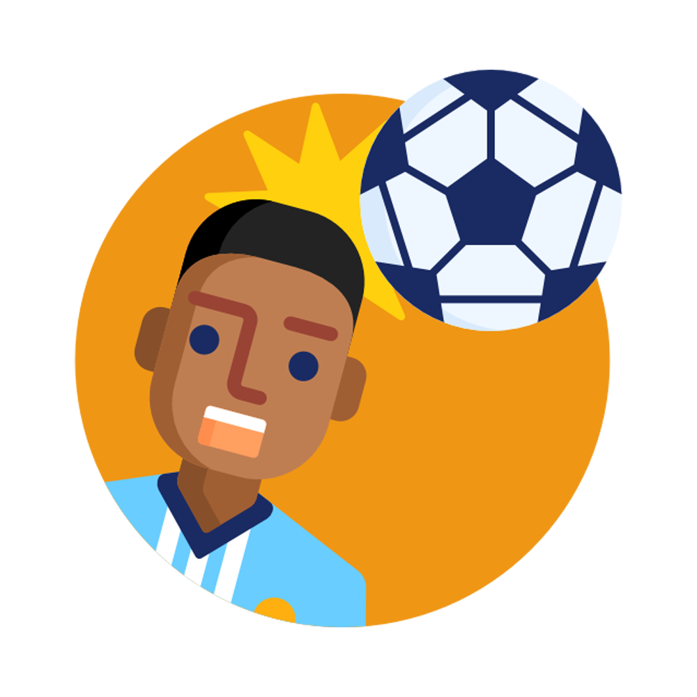 Head Hit Sticker Transparent Picture