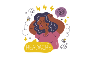 Headache Sticker PNG